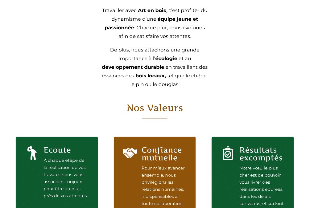 ART EN BOIS